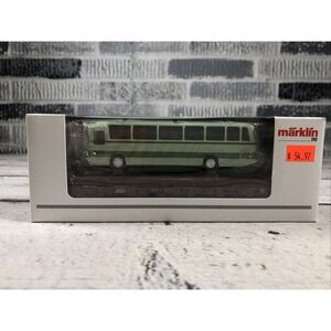Märklin H0 46940 DB Kbs Stake Car w/ Mercedes Omnibus Bus Load NIB Rare